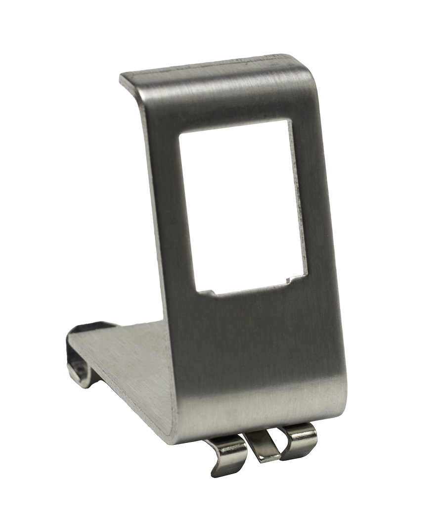 Adapter na szynę DIN do gniazda typu keystone, metalowy