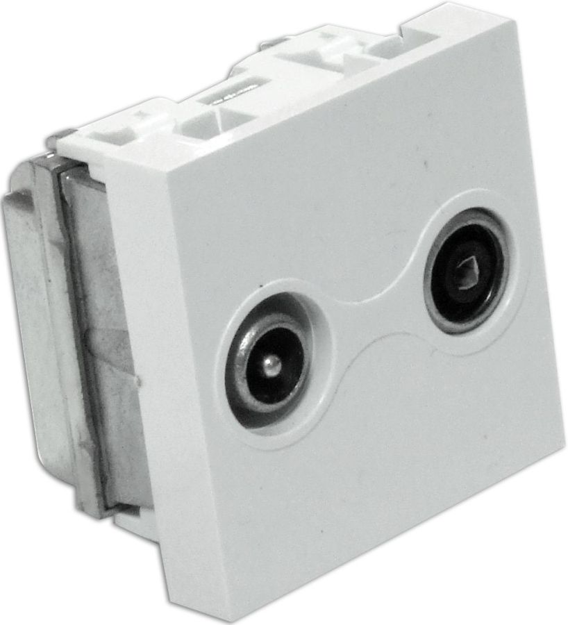 Gniazdo RTV końcowe 45x45mm ( PFK01+WIE)