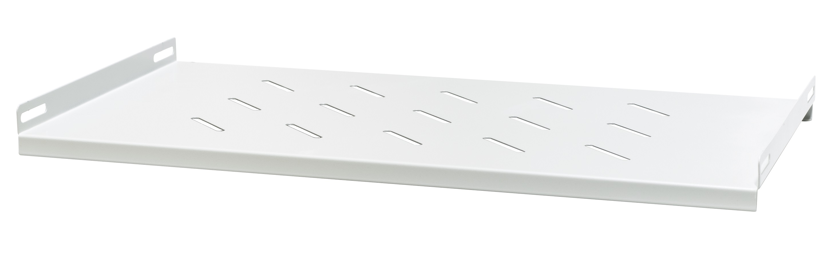 Półka do szaf wiszących EmiterNet o gł.450 i 550mm (np.EM/AP64xx), wym.500x280mm (szer.x wys.), szara