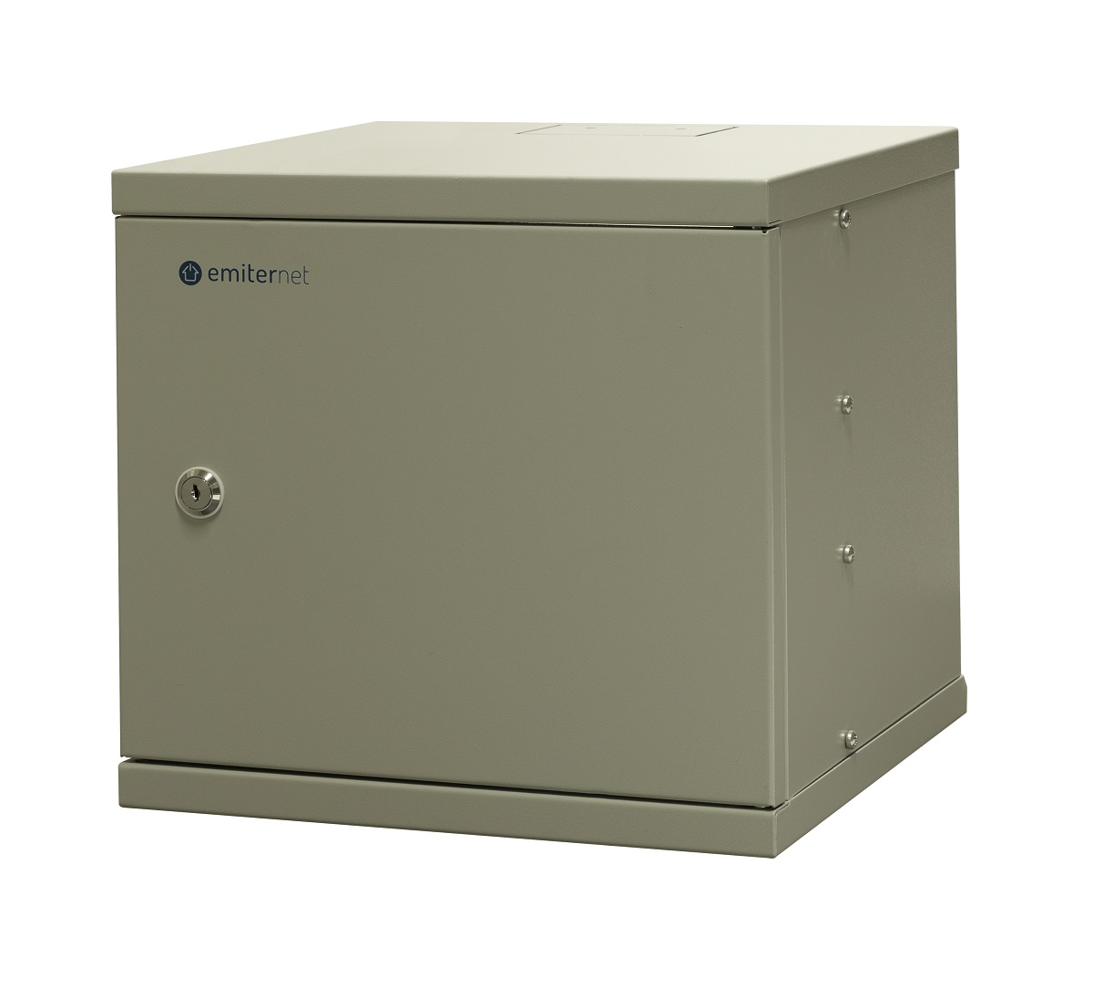 Szafa wisząca niedzielona 10'' 6U, drzwi blacha, 315×310x330mm (szer./gł./wys.) (w zestawie: półka stała oraz komplet śrub montażowych)