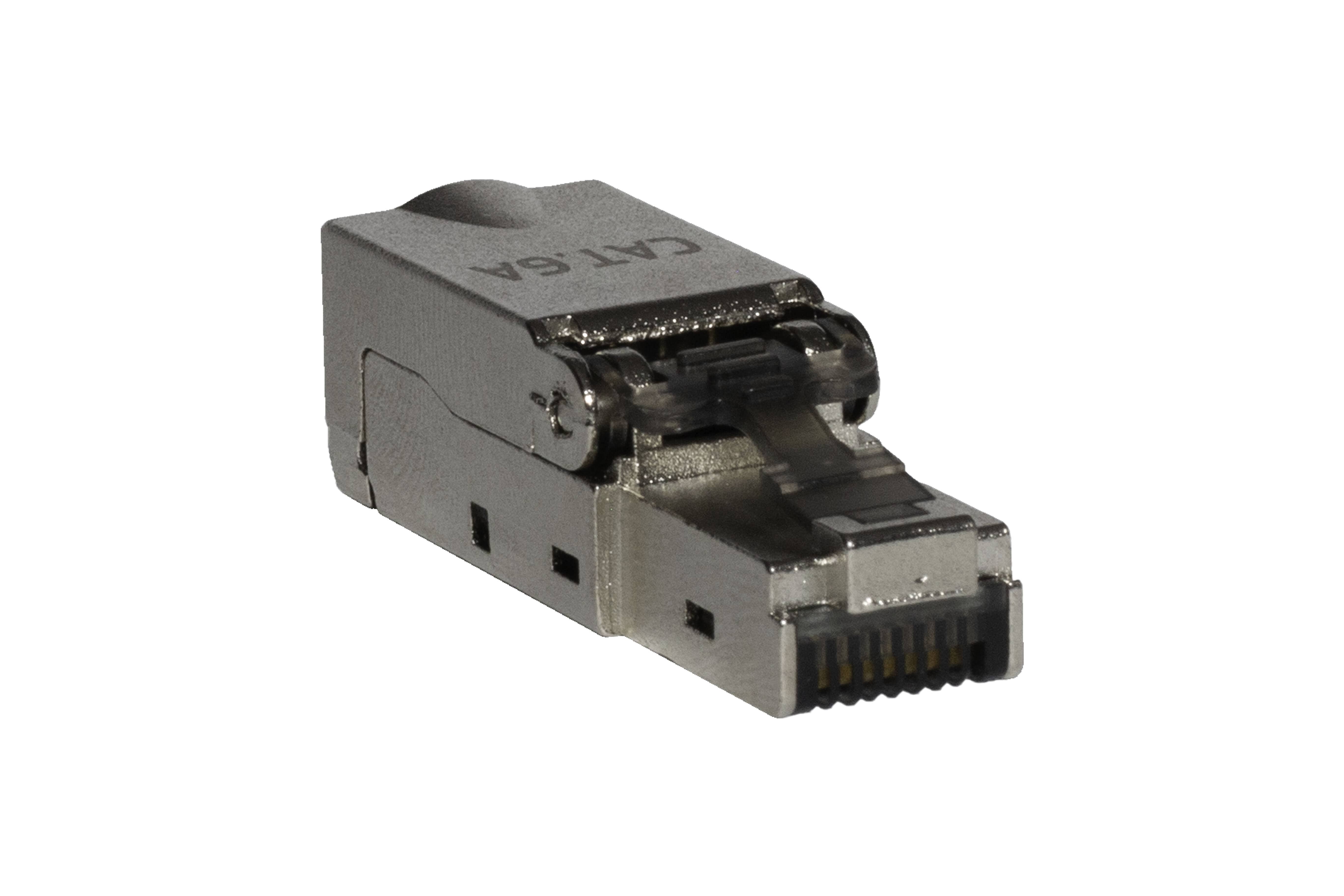 Wtyk modularny (MPTL) RJ45 uniwersalny STP kat.6A (8P8C)