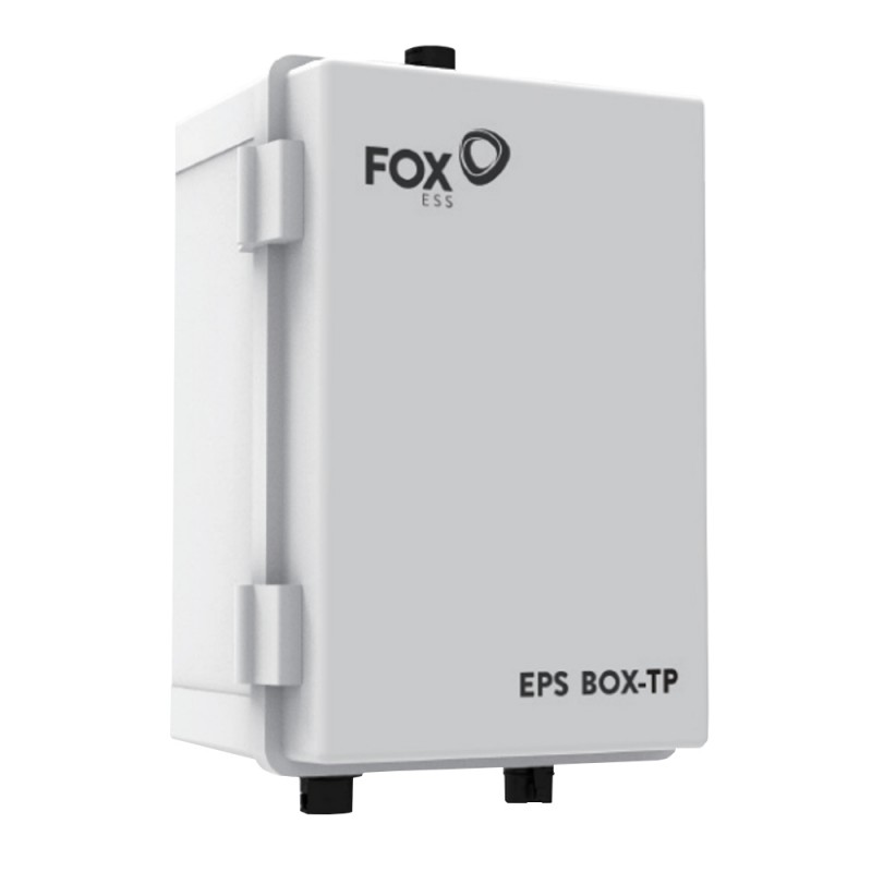 Trojfazowy SZR EPS-BOX-TP do zastosowania z falownikami FOXESS AiO H3 oraz H3, maksymalny prąd na fazę 32A, obudowa PC+ABS, IP65