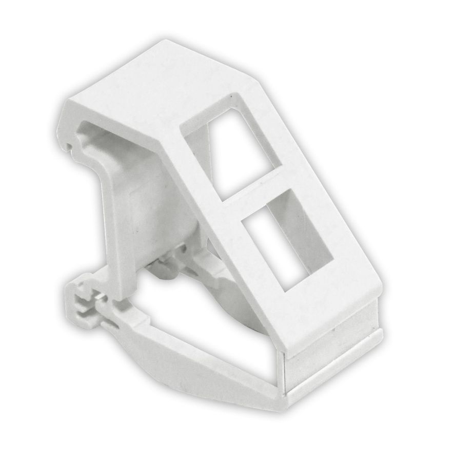 Adapter na szynę DIN do gniazd typu keystone