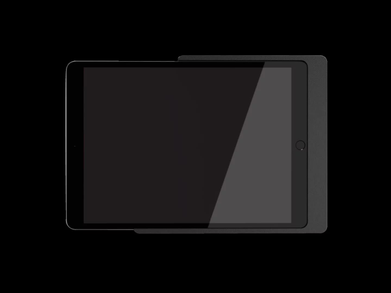 Ramka do montażu naściennego tabletu Grenton/Companion Wall / iPad 10.2 (7 generacja) / czarna