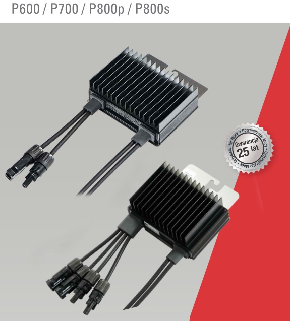 Optymalizator SolarEdge P 600W MC41.8m, do konstrukcji