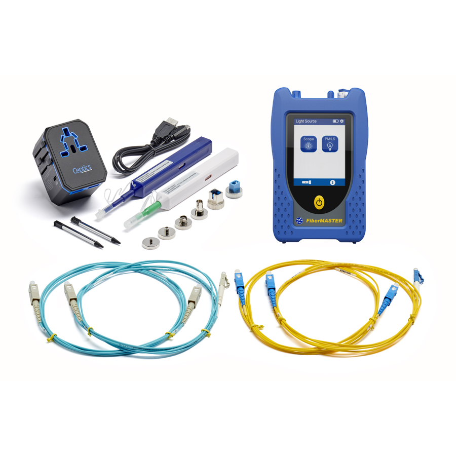 Źródło światła MM/SM FiberMASTER Quad